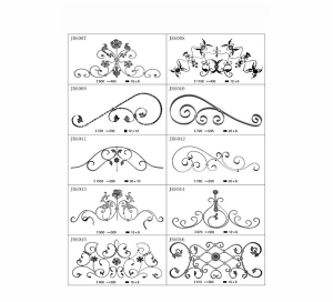 鐵藝標件樣本